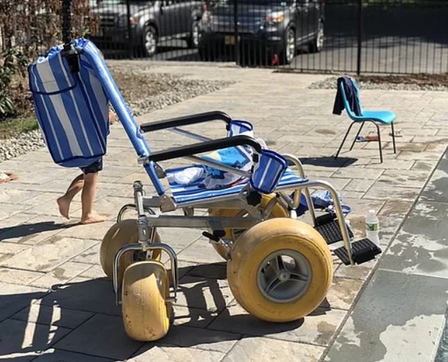 Amfibia Chair Cadeira Anfíbia ( TerraWheels®) - HS Marine